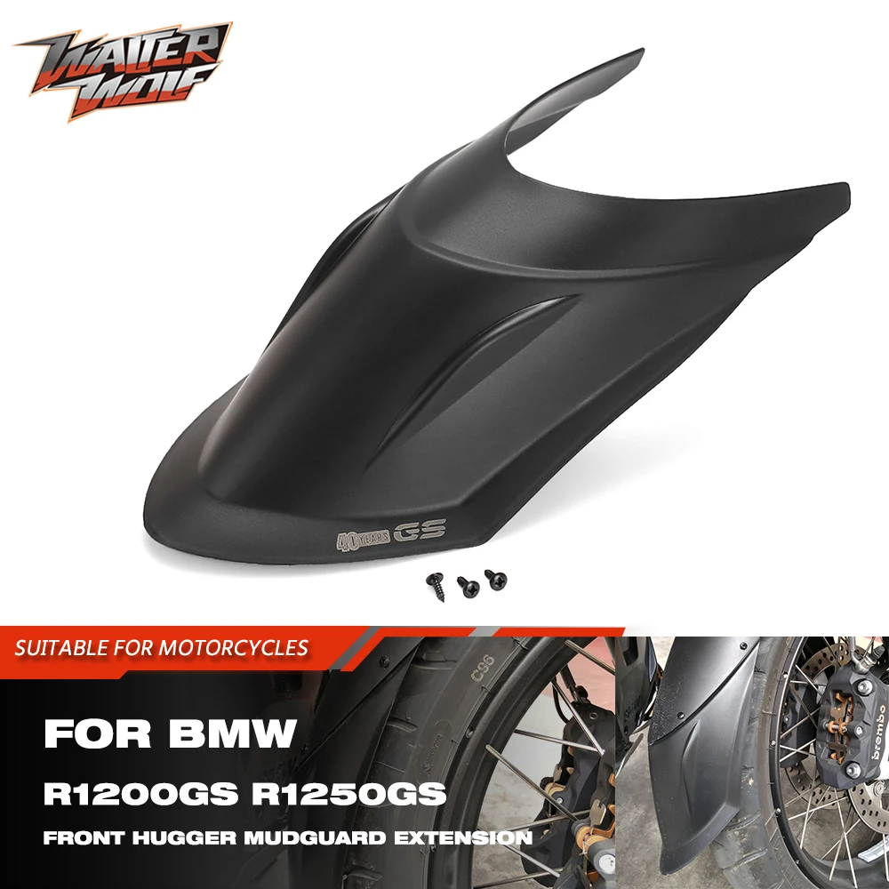 

For BMW R1200GS R1250GS LC ADV 2013-2023 Front Wheel Fender Extension Hugger Mudguard Extender R1200 R1250GS Adventure