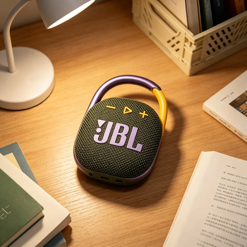 JBL CLIP4 Lightweight Bluetooth Music Speaker For Hiking Beach Shower And Home