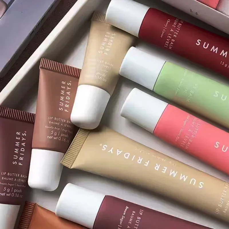 Refrigerantes de verão claro líquido brilho labial novo quente cacau café gelado cremoso óleo labial bálsamo batom hidratante mini conjunto maquiagem