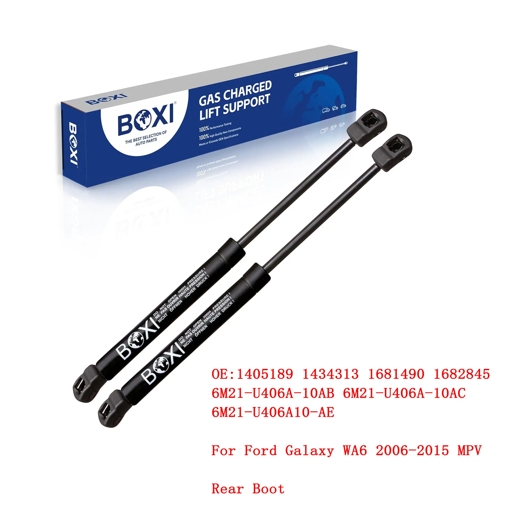 

2Pcs Rear Boot Shock Gas Spring Lift Support 1405189 1434313 1681490 For Ford Galaxy WA6 2006 - 2015 MPV Gas Spring Lift Strut