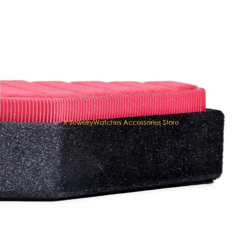 

31KD бархатная коробка для хранения ювелирных изделий в форме гроба, кольца, ожерелье, коробка для сережек, витрины, настольное