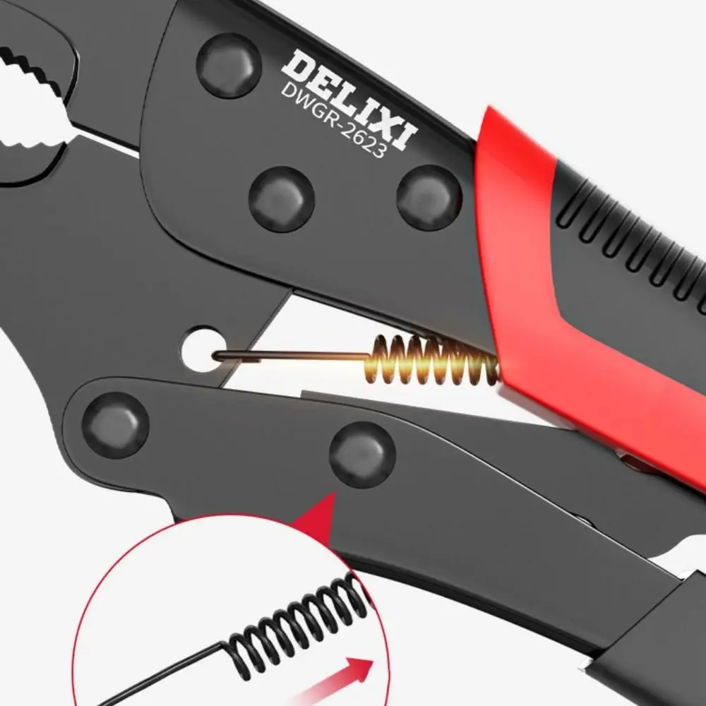 Portable Multifunctional Locking Pliers 7 Inches Hand Tools Pressure Pliers High Quality Durable Fixed Clamp Industrial