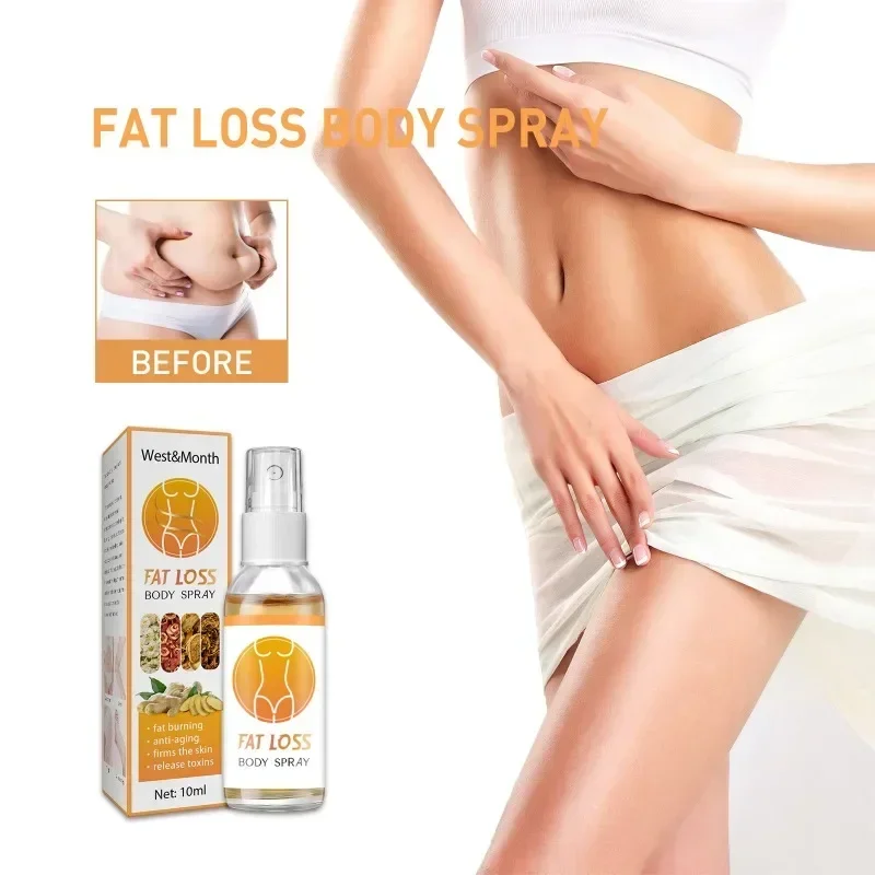 Fat Burner Spray Let Body Oil Weight Loss Sculpting Spray Break Down Belly Slimming Firming Cellulite Reducing Для Похудения