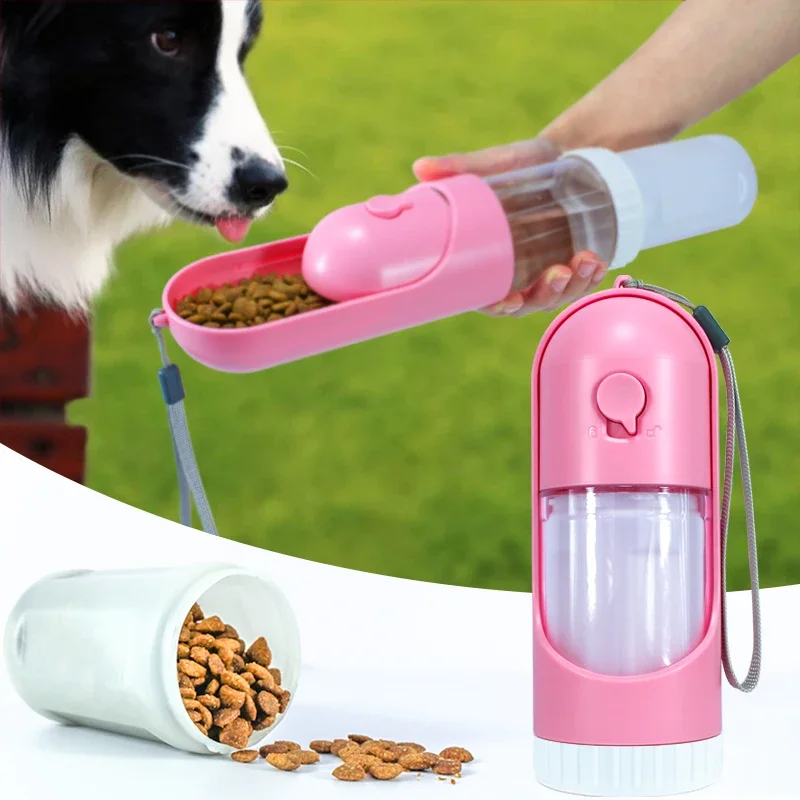 Outdoor Dog And Cat Drinking And Feeding Water Cup Portable Pet Water Food Cup