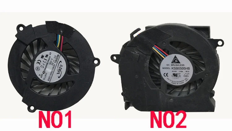 

AD6005MX-GEB KSB0505HB-9F2D KSB0505HB-9F2C for HP EliteBook 2540 2540P I3 I5 cpu Fan 598788-001 598789-001