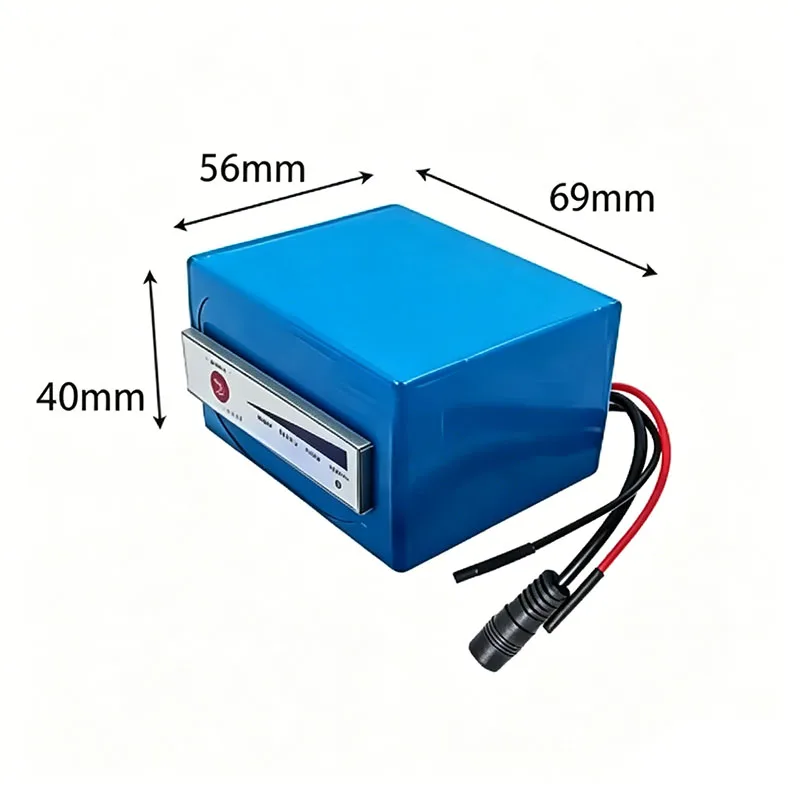 3S2P 12V 7000mAh 18650 lithium battery with Battery level indicator/BMS/charger for fish finders and underwater fishing cameras