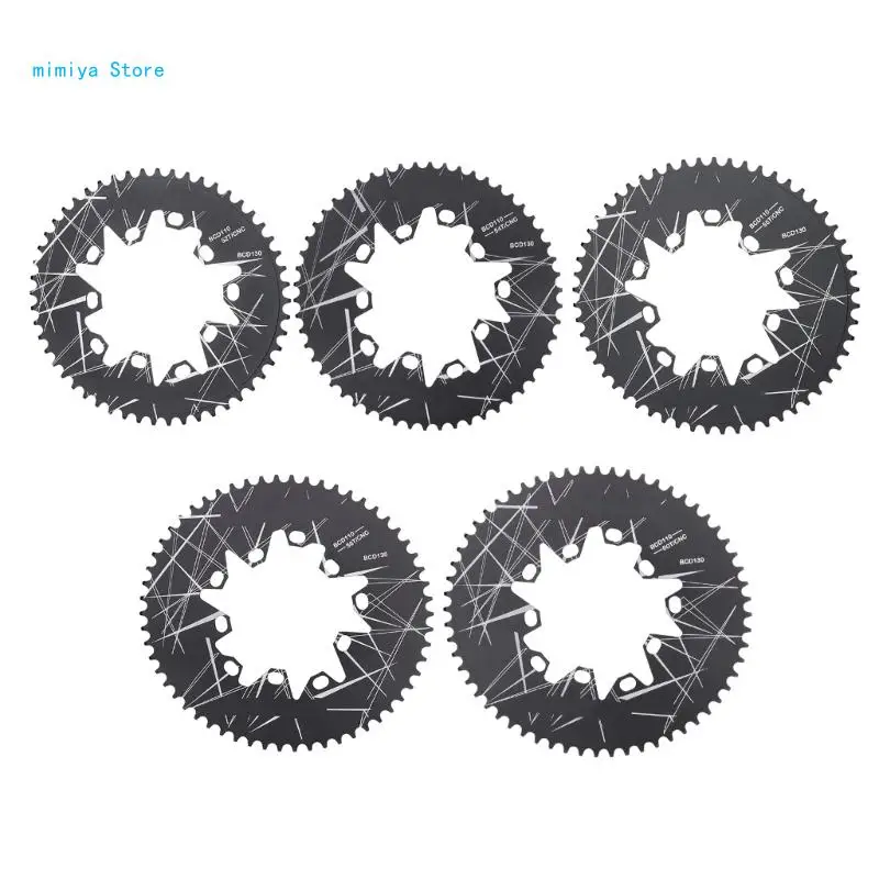 pipi 52T/54T/56T/58T/60T Narrow Wide Chainring for Road Folding Bike Aluminium Alloy