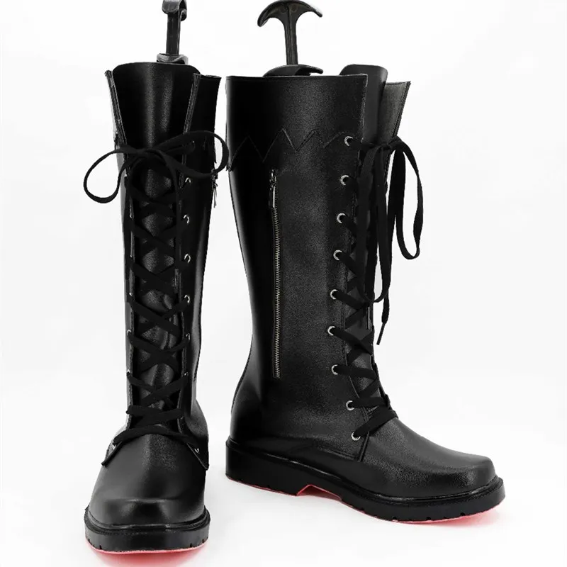 Noctis Lucis Cos Caelum Cosplay Chaussures pour Adultes, Bottes de Jeu, Final Cos Nette, Costume Accessoires pour Hommes et Femmes, Déguisement d'Halloween, ix