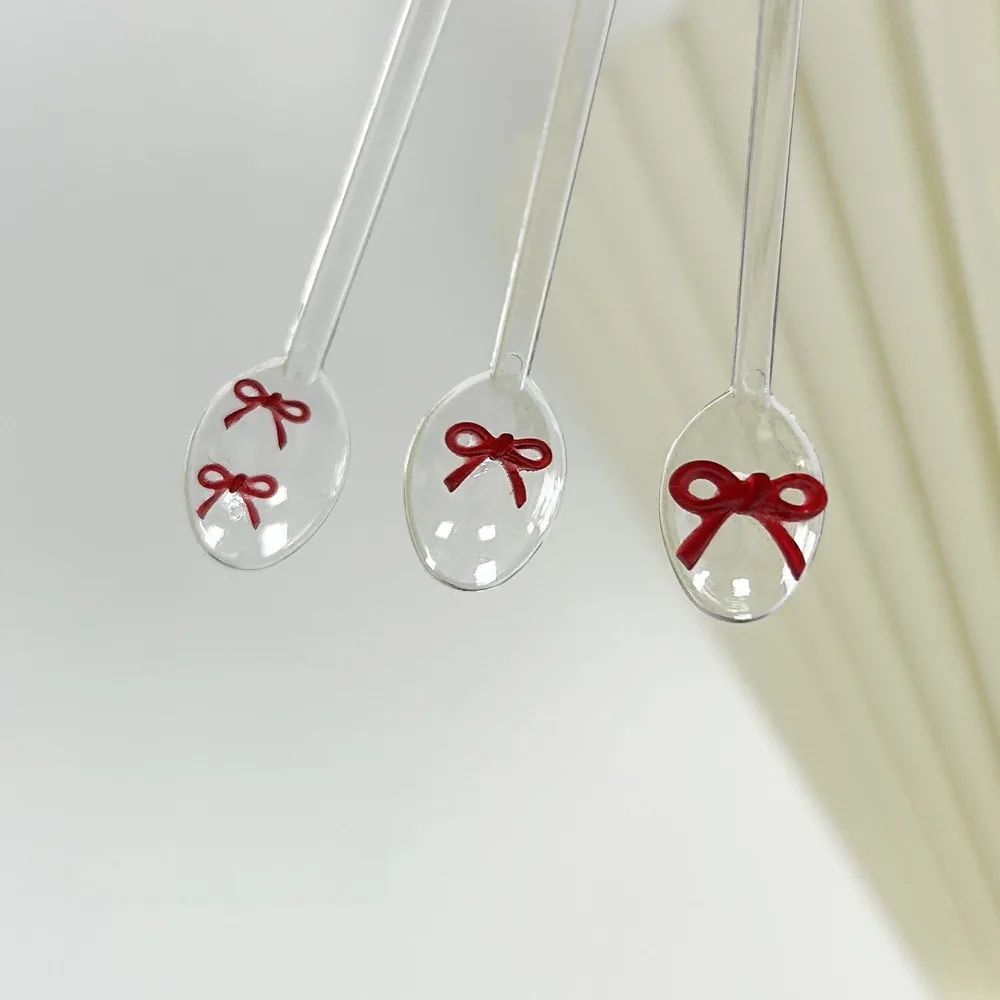 Linear wine red bow nail decoration DIY wearable nail patch nail decoration material package
