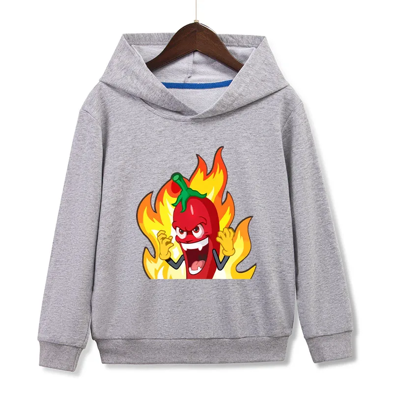 Эдиsson перец الأطفال هوديس اديسون Pts صبي فتاة الكرتون قمصان سويت شيرت بقلنسوة عادية القطن الاطفال الطفل البلوز الملابس القمم #4