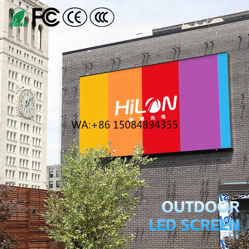 P2 P3 P4 P5 P6 Outdoor 7680HZ High Brightness Led Video Wall Panel Led Screen Led Display