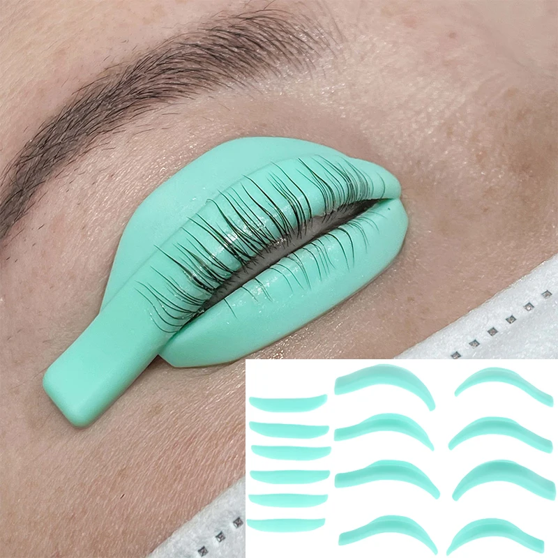 Multifunctional Silicone Eyelash Lift Silicone Lash Lift Perm Pads Eyelash Curling Strip Perm Eyelash Molds