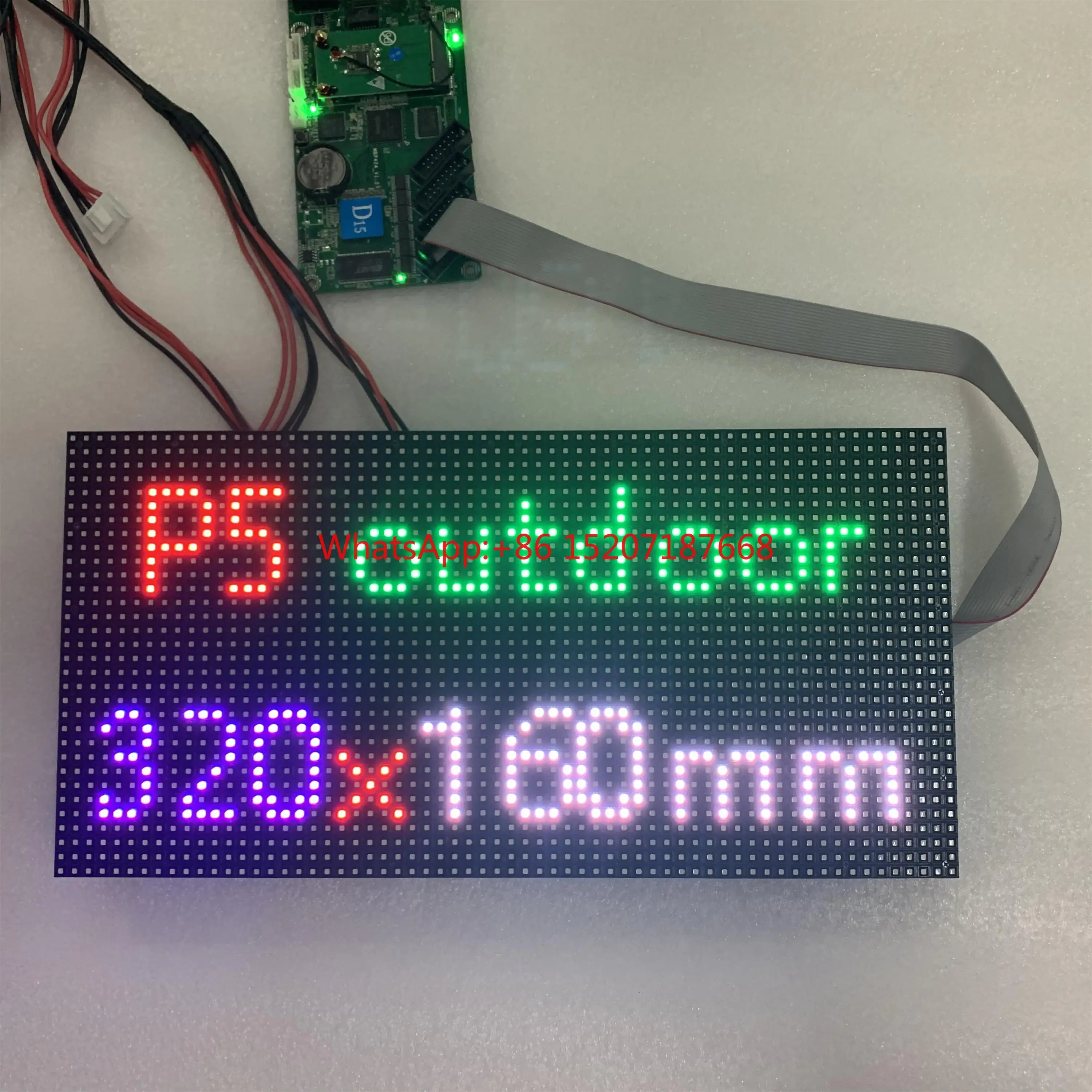 

High brightness 320x160mm 32x16cm smd 2727 p5 outdoor led module led panel modul p5 outdoor