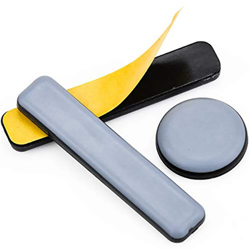 

Y50A-48 Pcs Furniture Glides PTFE Sliders Self-Adhesive Furniture Glides Set Round Square For Furniture Easy Movers