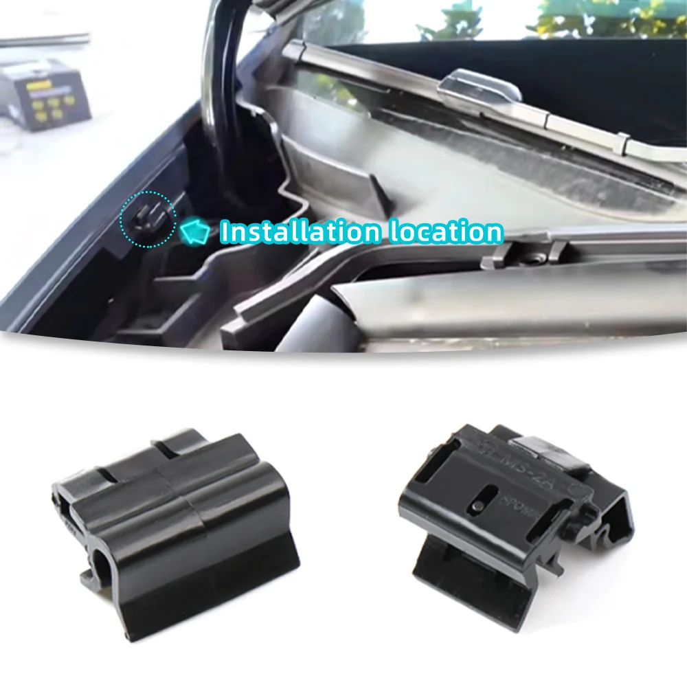 

For Tesla Model 3 Model Y Front Trunk Car Plastic Buckle Front Hood Box Buckle Clip 1472872-00-C 1472872-00-B