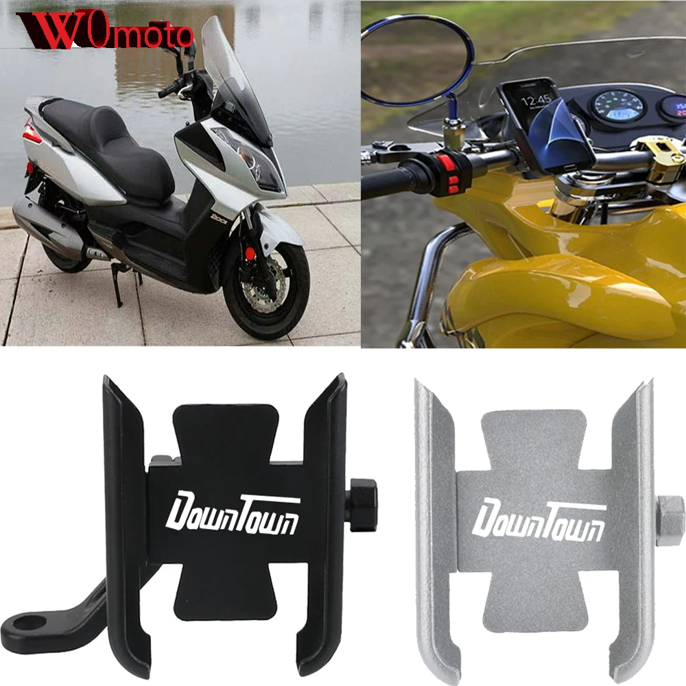 Держатель для мобильного телефона на руль мотоцикла, GPS-подставка, кронштейн для KYMCO DOWNTOWN 125 200 300 350 ALLYEARE 2020-2023 2024 2025 Держатель для мобильного телефона на руль мотоцикла, GPS-подставка, кронштейн для KYMCO DOWNTOWN 125 200 300 350 ALLYEARE 2020-2023 2024 2025