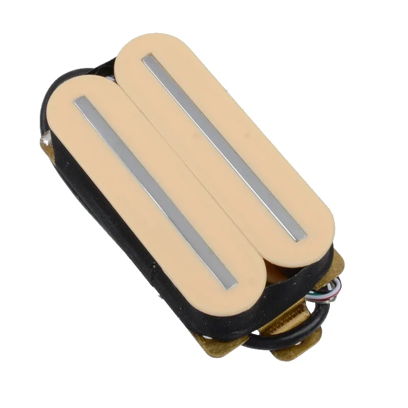 

Electric Guitar Humbucker Dual Coill Dual Rail Guitar Pickup with 57mm Steel Pole Ivory