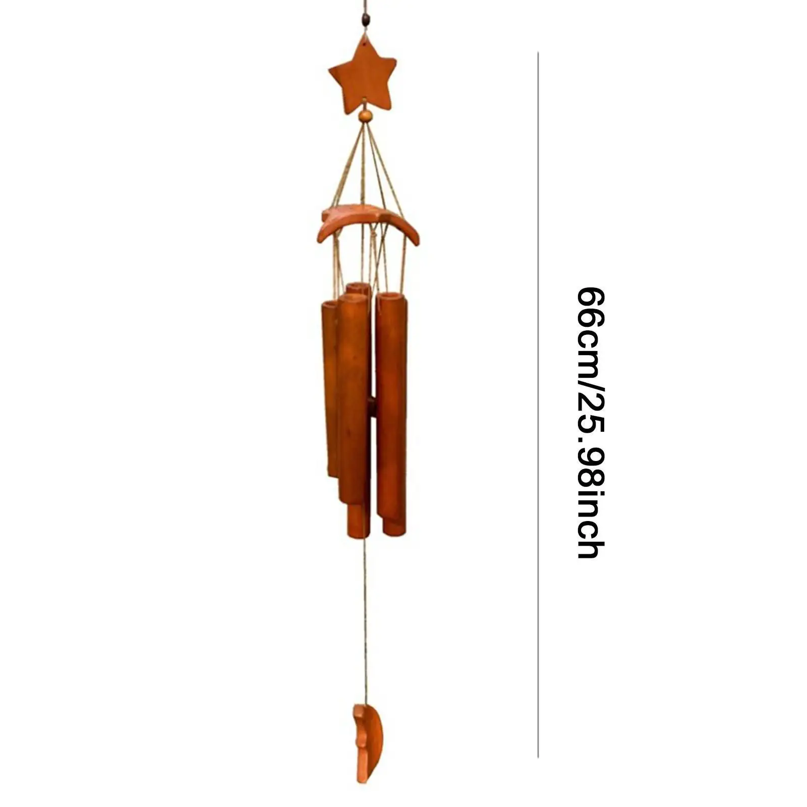 الخيزران الرياح الدقات حديقة الرياح الرنين يبارك الموسيقى الزخرفية هدية Windchime لغرفة الشرفة فناء الشرفة حديقة