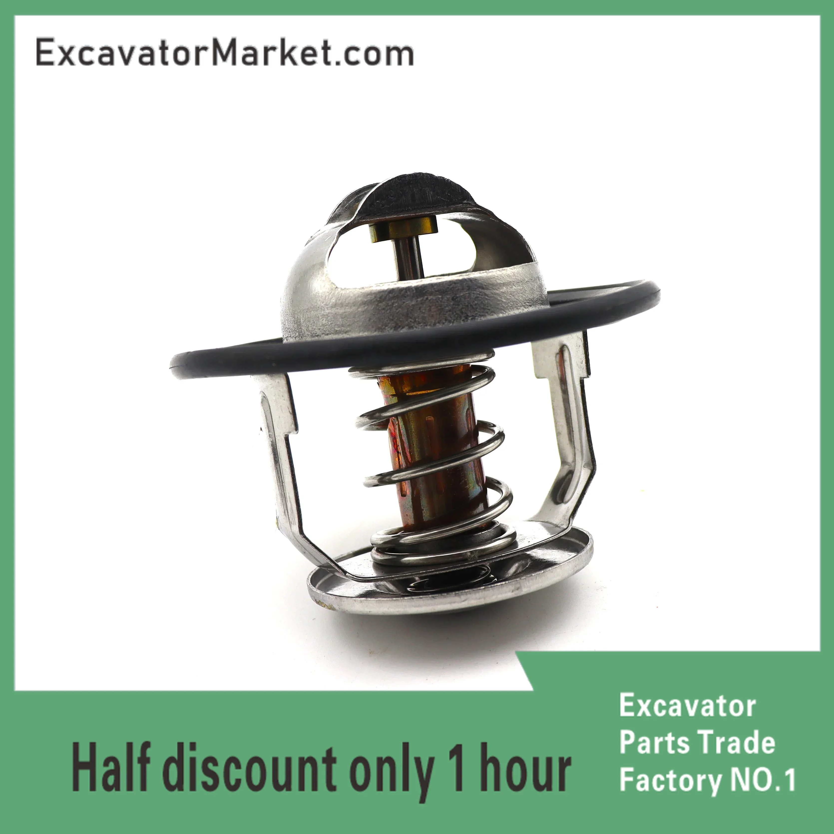 

Excavator Accessories For Komatsu excavator 200, 210, 220, 270-6-7, large head thermostat 6D102, Cummins engine parts