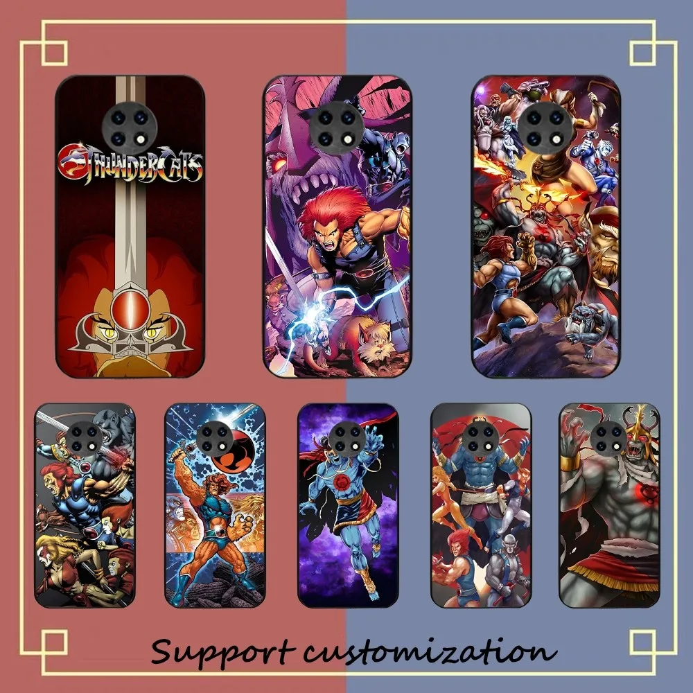 ThunderCats Cartoon Phone Case For Redmi Note 4 X 5 A 6 7 8 T 9 9S 10 11 11S 11Epro Poco M3 pro