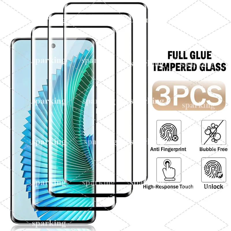 

3 Pieces for Honor Magic 7 Lite Tempered Glass Screen Protector - HD Clear, Full Coverage, Easy Installation, Anti-Fingerprint