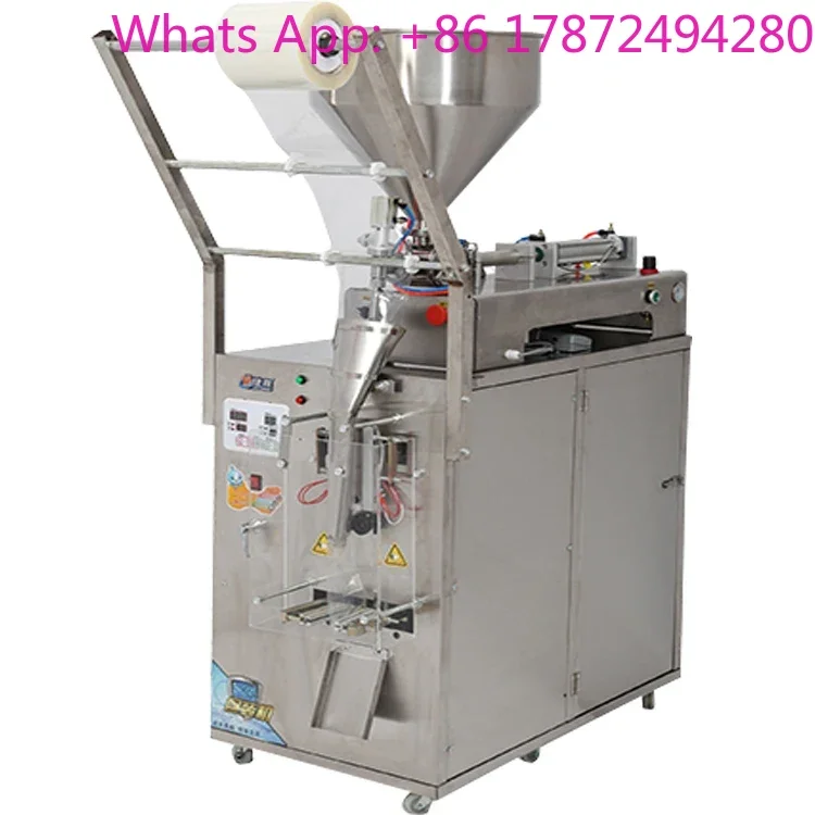Automatic liquid packaging machine Sauce Seasoning sealing machine Honey liquid wine chili oil  filling machine 220V/110V