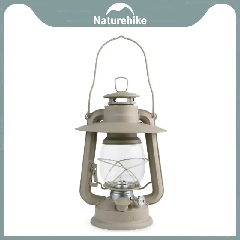 

Naturehike Ultra Light Retro Vibe Kerosene Lamp Waterproof Dust Proof Outdoor Portable Camping Picnic Travel Tent Lighting Lamp