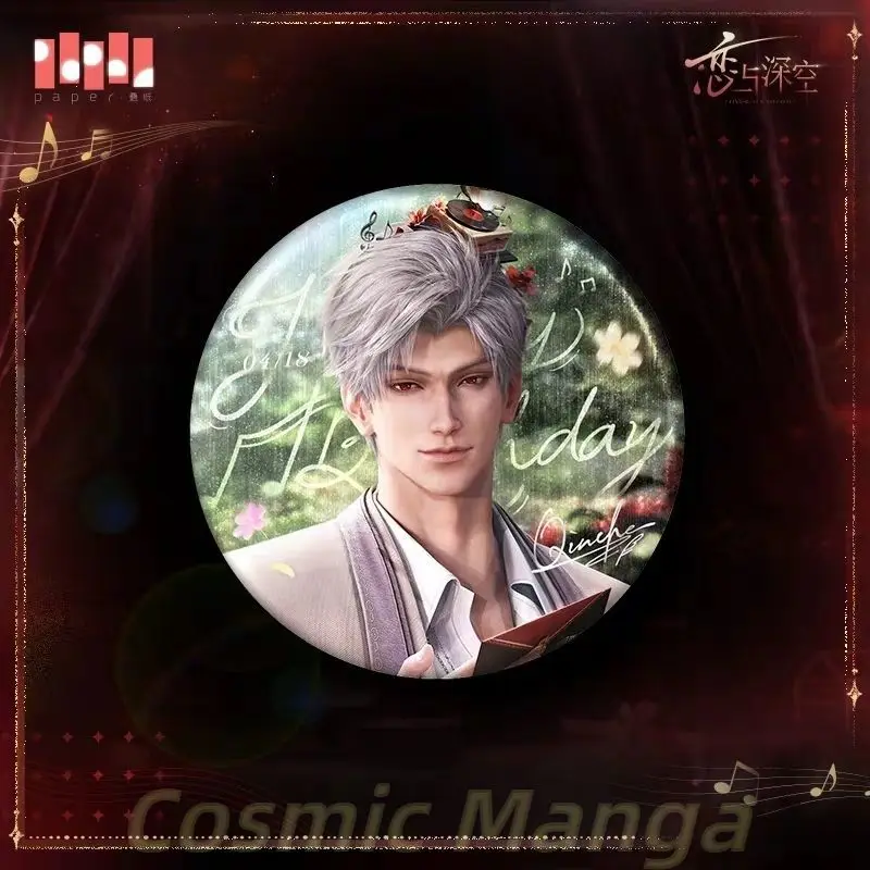 لعبة الحب والعميق سيلوس مجموعة عيد ميلاد صور بطاقات أنيمي شارة بولارويد صفيح بطاقة صغيرة هدية جديدة