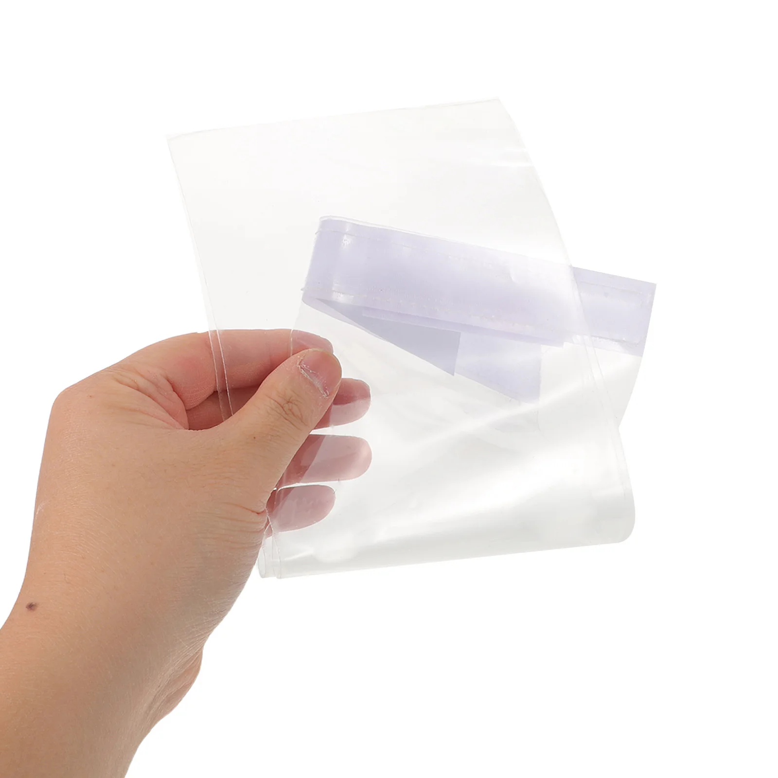 

Pet Door Curtain 10.41x9.43inch Easy Install Transparent PVC for Doorway Animal Entrance Indoor Outdoor Use No Drill Pet