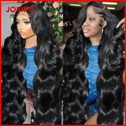 Body Wave 13x6 Lace Frontal Human Hair Wig 30 40 Inch HD Transparent Brazilian 13x4 Lace Front Wig Human Hair Wigs For Women