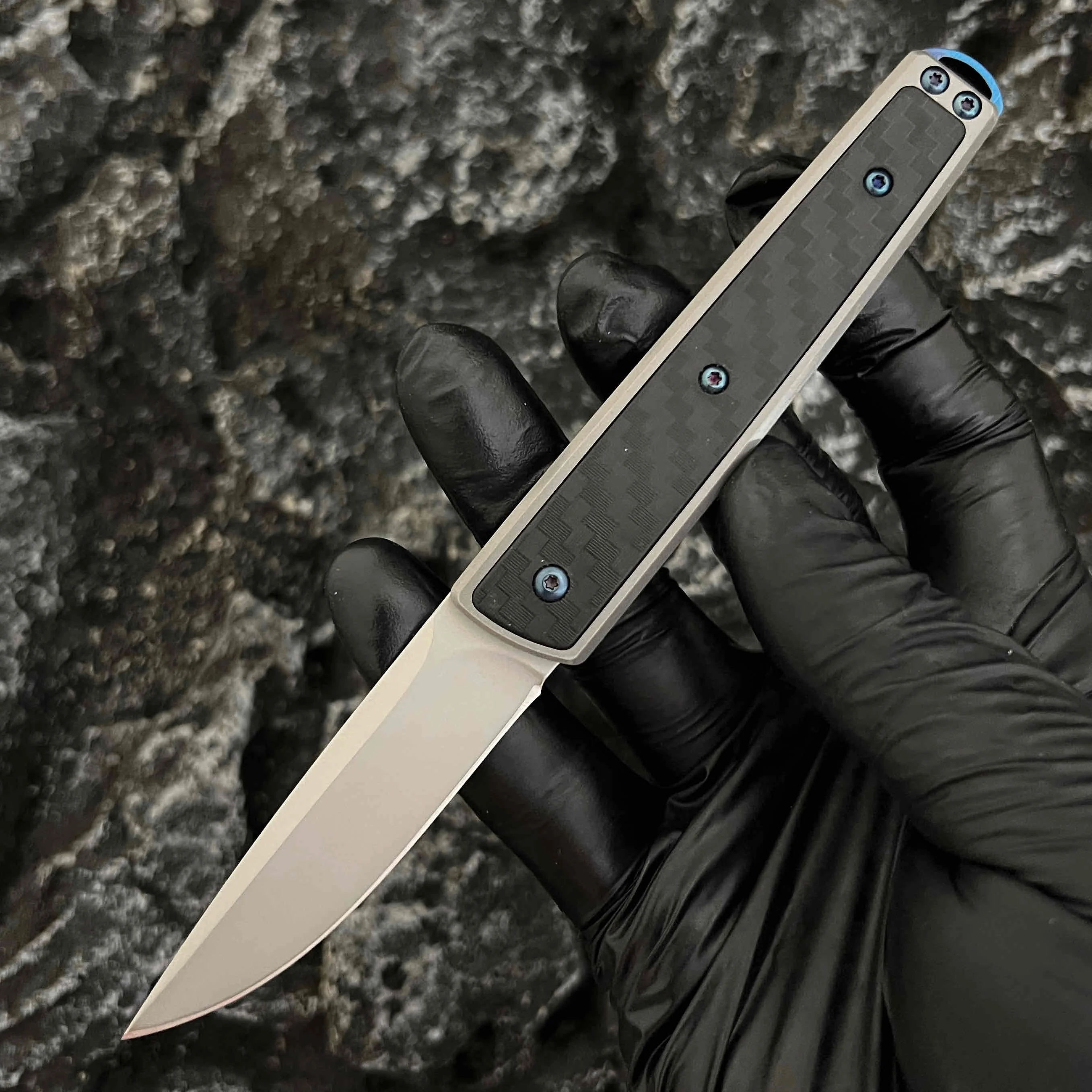 Novo ao ar livre edc montanhismo faca de pesca 7190 acampamento portátil lockless 8cr dobrável frutas brincalhão faca ferramenta afiada