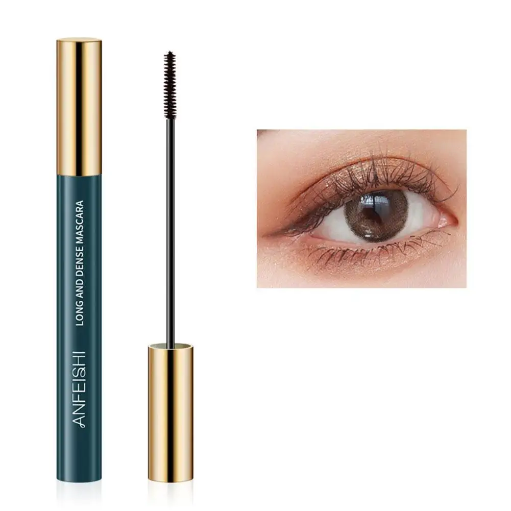 Mascara Lengthens Eyelashes Extra Volume Long Lasting Cosmetic Makeup Korean Natural Waterproof Professional Lashes Female V8Y6