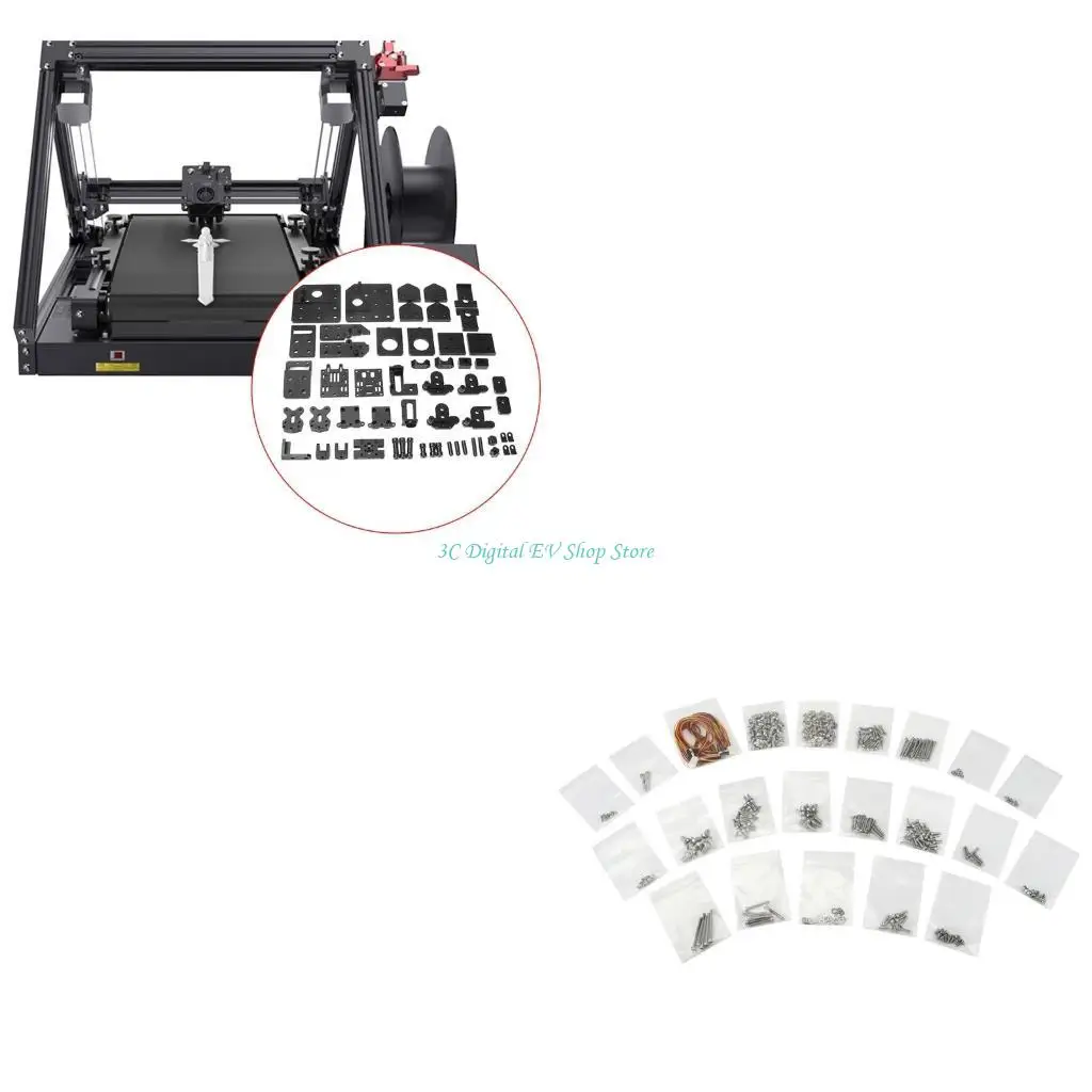 E74D 1 Set Printer Upgrade All Metal BLV Two-Axis Mounting Bracket Structure