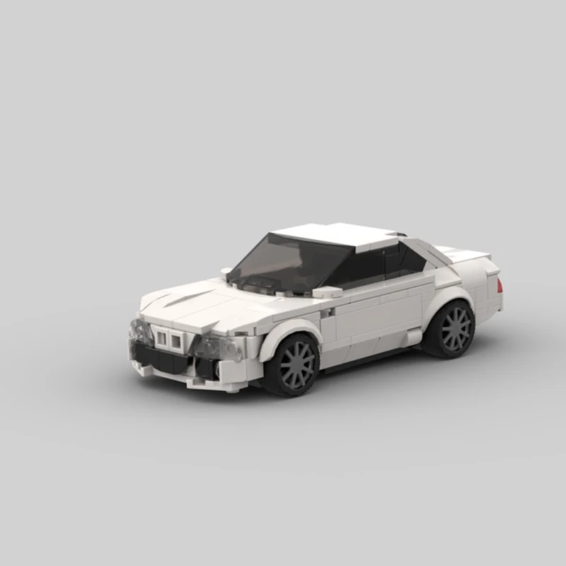 Speed Racing Car Model MOC Building Bricks 3-Series E46 Classic Sedan Modular Technology Children Holiday Gift Assemble Toy Suit