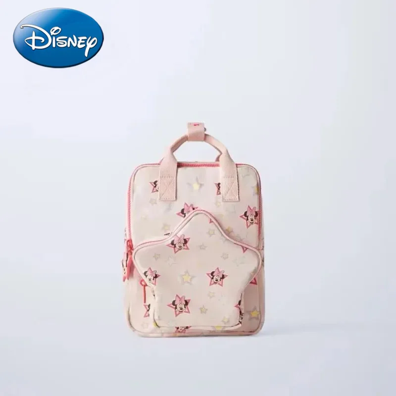 

Детский школьный рюкзак Disney 2026 с изображением Минни, легкий рюкзак для детского сада, школьный рюкзак, подарок, милый школьный рюкзак с героями мультфильмов