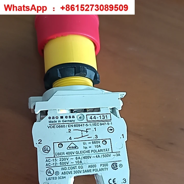 

44-7452. New original imported EAO button switch