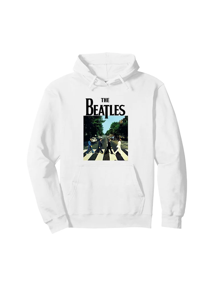 2026 Autumn and Winter The Beatles Martin Cotton American Retro Rock Hooded Sweater Y2k Ins