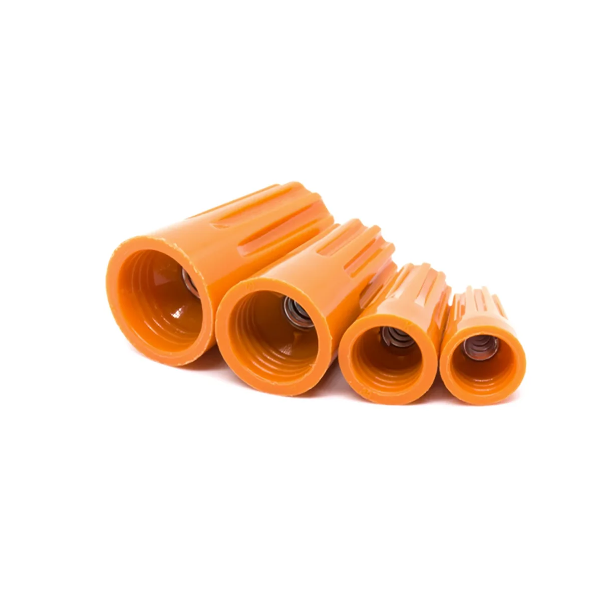 Spring Screw Type Terminal Cap / Wire Connector Rotary Quick Connector