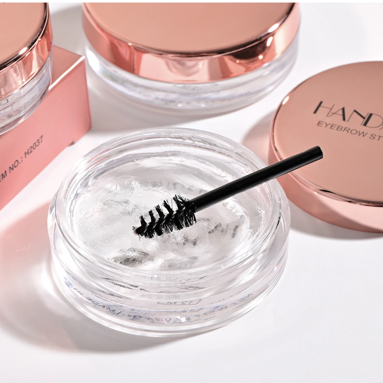 Clear Eyebrow Wax Gel Soap 7g Natural Wild Brows Styling Pomade For European American Eyebrow Shaping