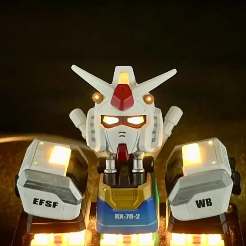 Mobile Suit Anime Rx-78-2 Creative Personality Luminous Mechanical Keyboard Stereoscopic Keycap Gifts for Friends