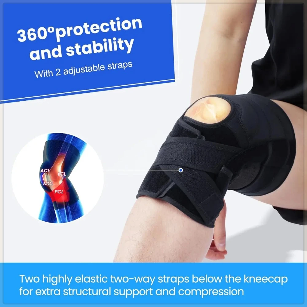 ACL MCL LCL Arthritis Joint Pain Knee Braces Support with Side Stabilizers for Men Women Knee Pain Relief  Meniscus Tear