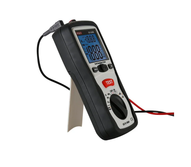 DT-5300B Digitale aardweerstandstester Vierdraads draagbare aardingsweerstandstester