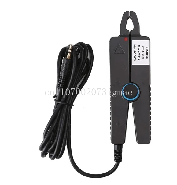 ETCR008 Clamp Current Sensor Needle Nose Leakage AC Leakage Phase Power Energy Transducer Turn Ratio 2500:1 Clamp Meter