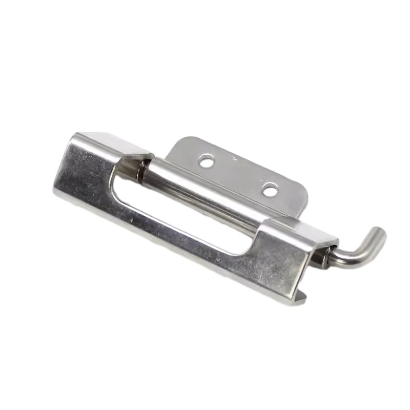 304 Stainless Steel Bending Release Hinge Industrial Machinery Door Hinge 120 Degree Bending Latch Type