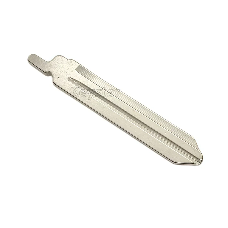 Keystar 10 Stück NSN14 Metall-Autoschlüsselrohlinge # 48 Original Klappbare Fernbedienungs-Schlüsselklinge für Nissan NSN14 Ersatz-Schlüsselklinge – Detail 3