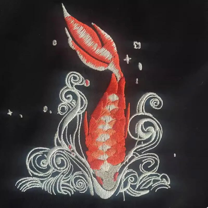 New Chinese Style Koi Women's Dark Sweet Cool Improvement Cheongsam Summer Short Sleeve Vestido Lolita Women Dress