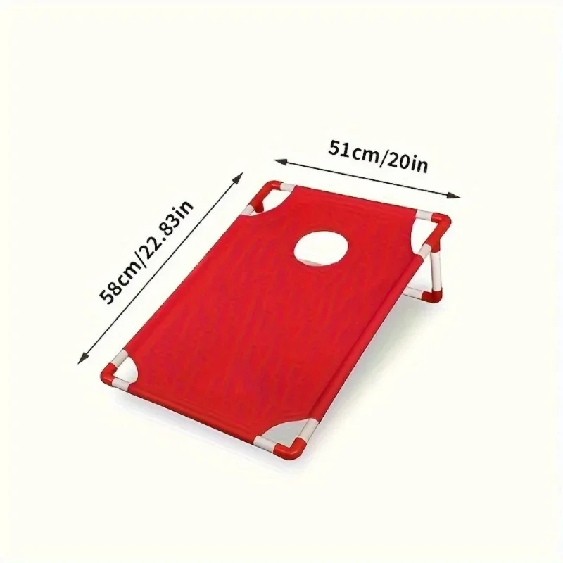 Foldable Sandbag Throwing Game Target Panels Fabric Pouches Included Outdoor Yard Gathering Indoor Group Activity Accessory - view 4