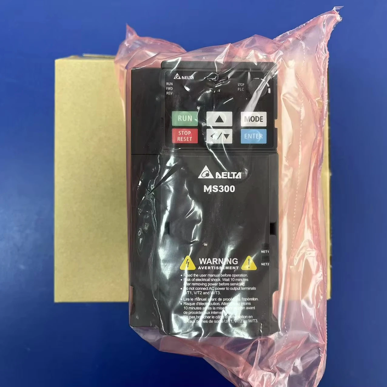 

VFD-MS300 Series Frequency Inverter VFD9A0MS43ANSAA 5HP 3.7KW 480V 9A