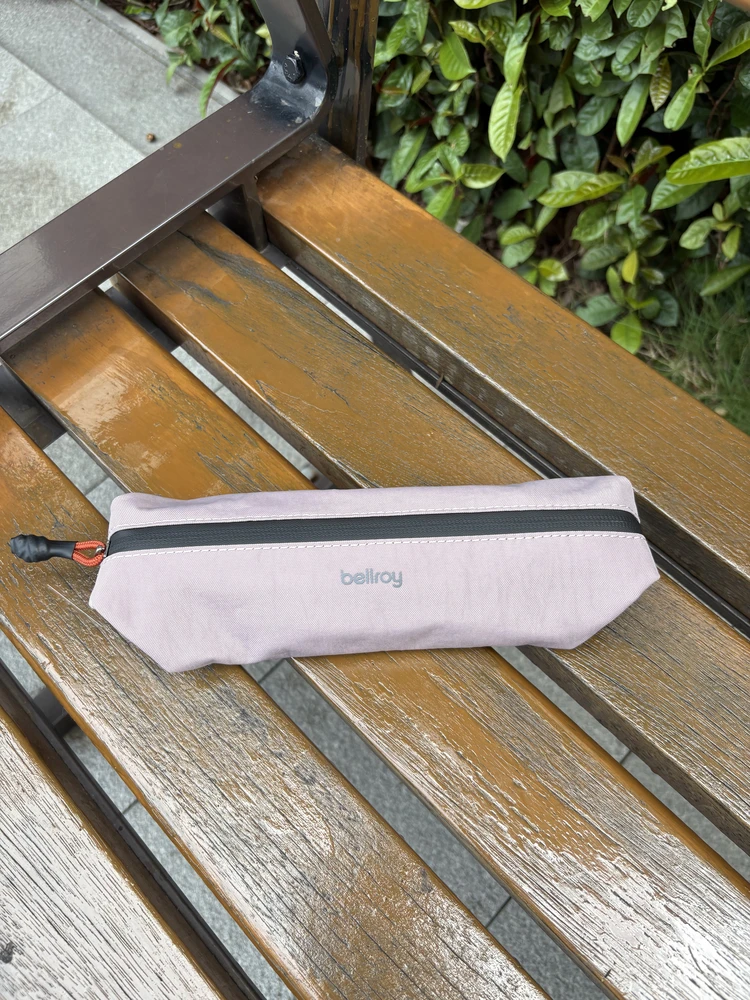 Australia Bell Lite Pouch Duo Storage Bag Pen Bag Casual Lightweight Nylon Waist Bag Zipper Closure Unisex Foldable Daily Use