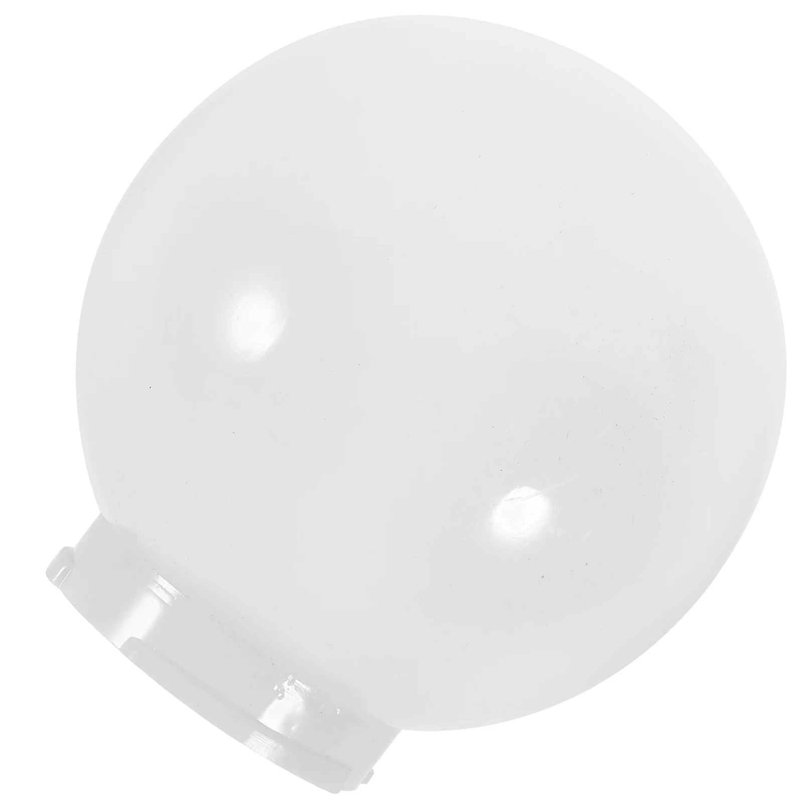

Spherical Lampshade Acrylic Wall Globes Fixture Replacement Small White Outdoor Indoor Bedroom Decor Lamp Shade Post